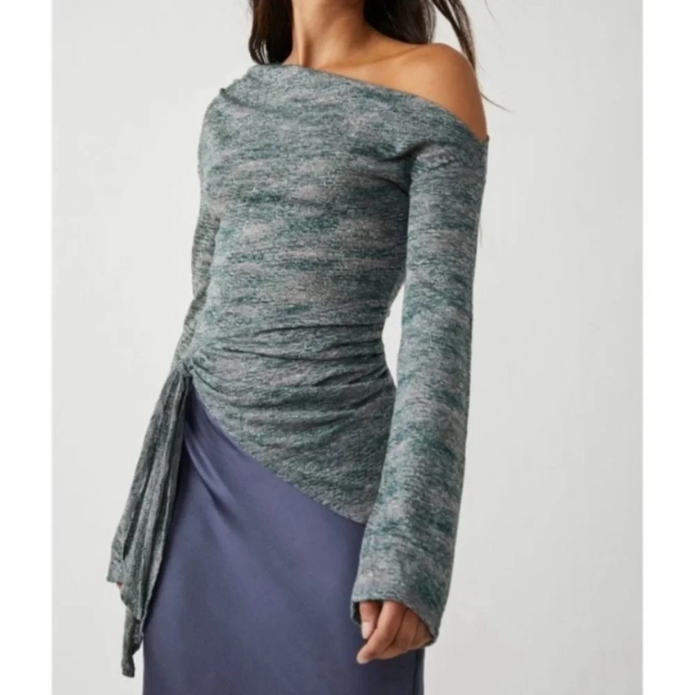 Free People | Golden Hour One-Shoulder Top In Incense Combo Size Medium